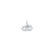 TINY EYE CHARM SILVER